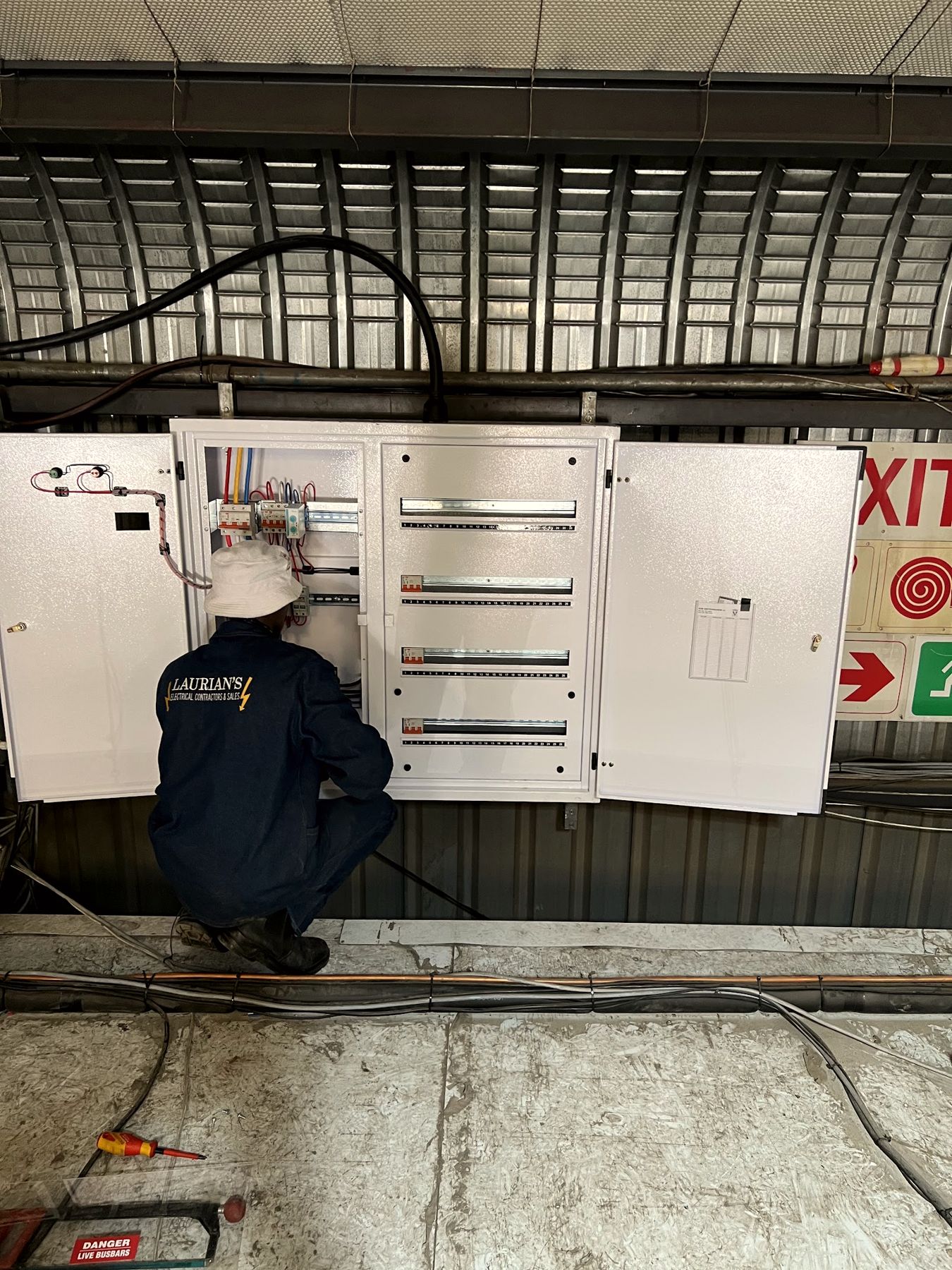 Commercial distribution board work